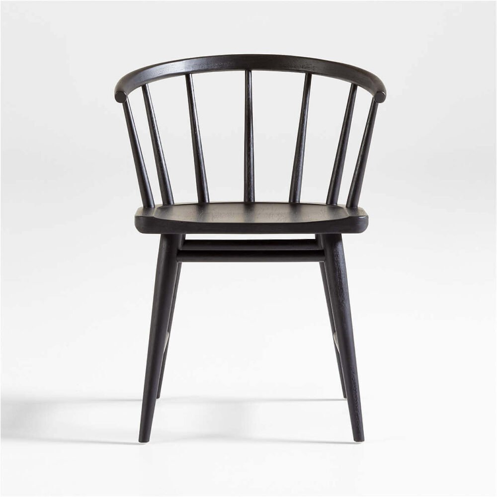 Camille Taupe Italian Dining Chair - Image 3