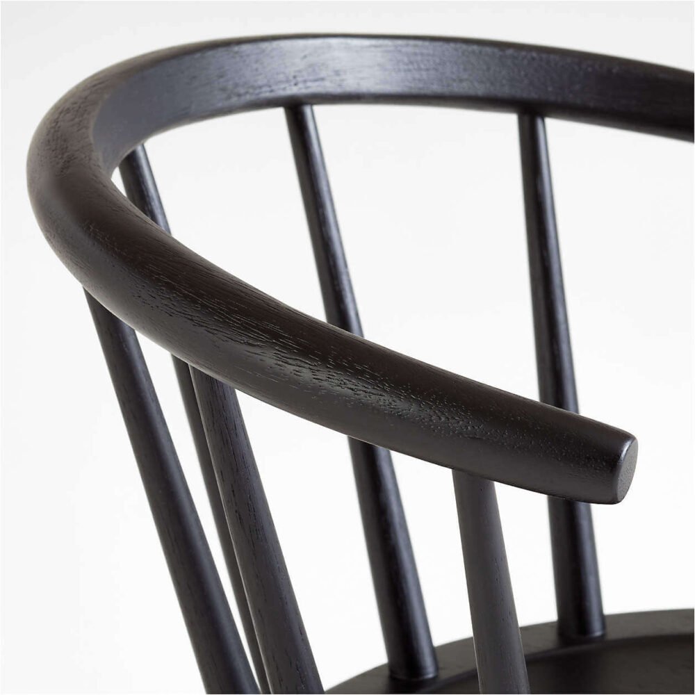 Camille Taupe Italian Dining Chair - Image 4
