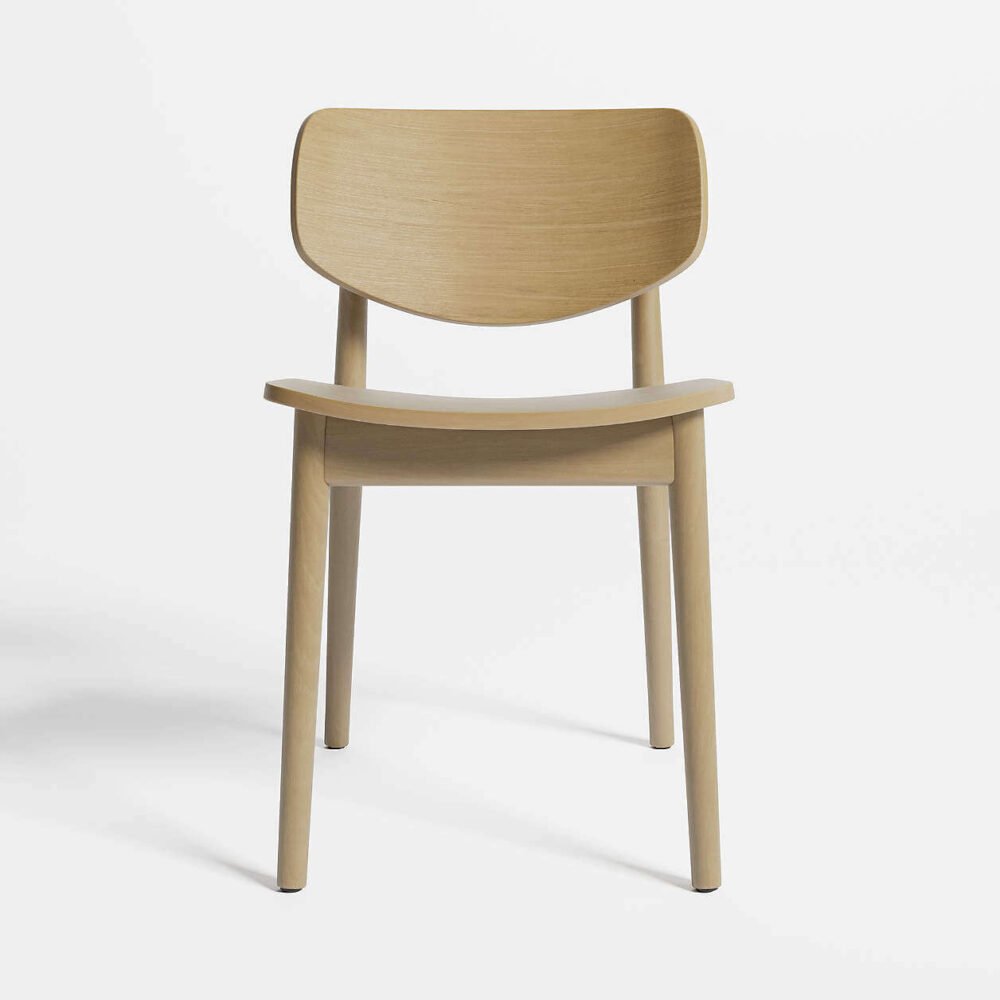 Camille Taupe Italian Dining Chair - Image 5