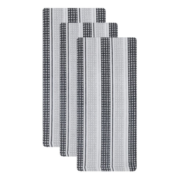 Tritone - Waffle Kitchen Towels, Pack of 3