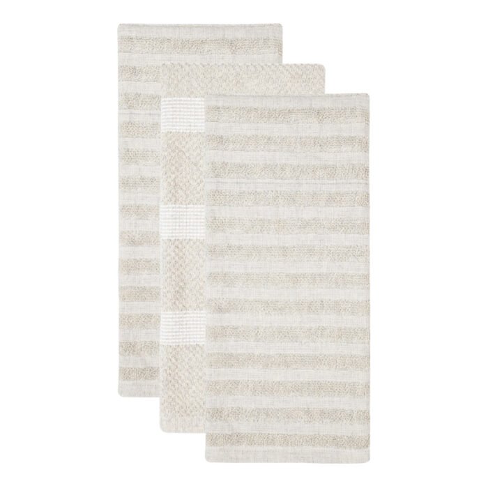 Nordic Stripe -Terry Kitchen Towels, Pack of 3